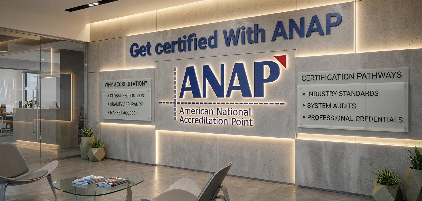 Get certified accredited